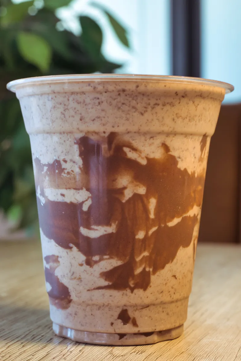 Chocolate milkshake